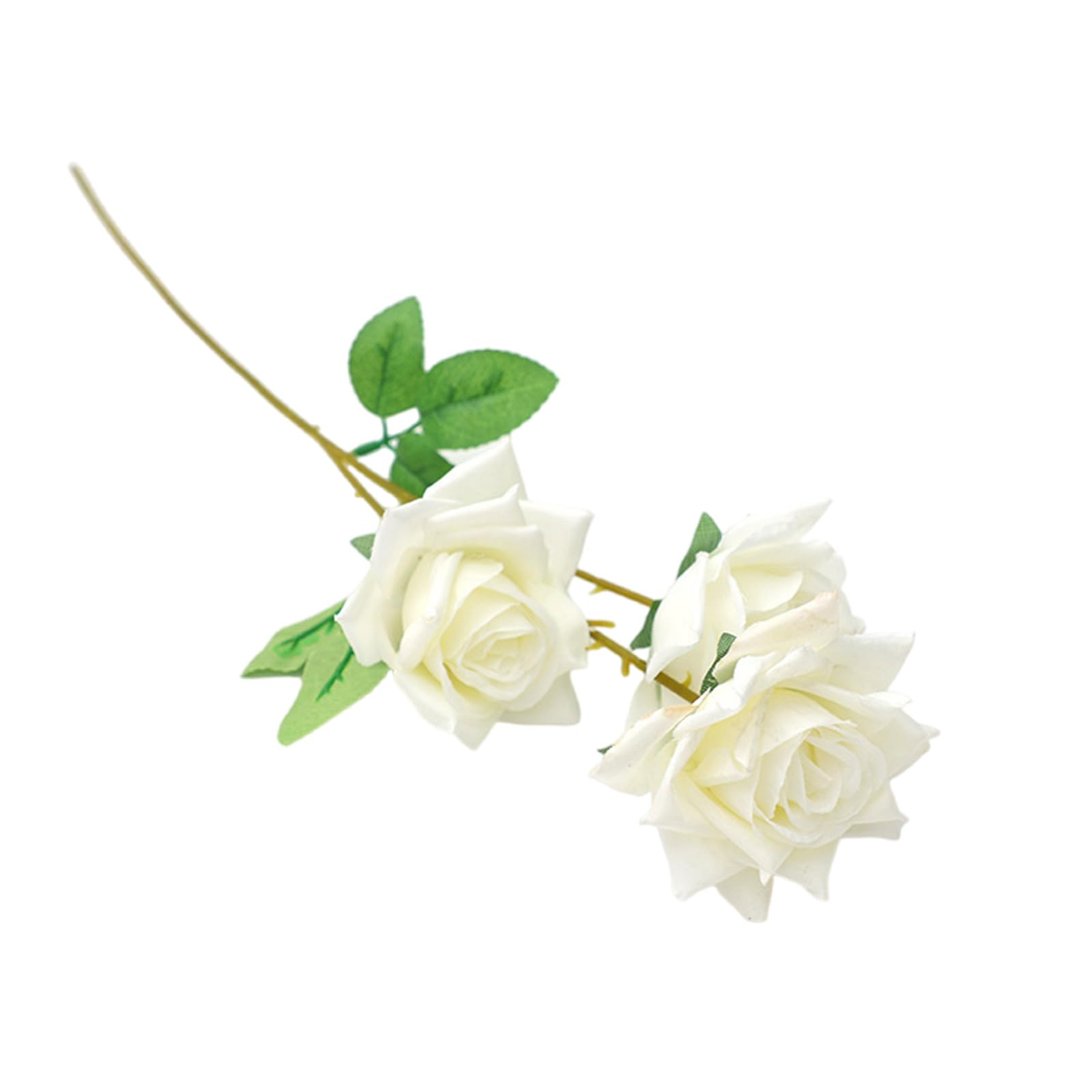 HDOYTXXM Realistic Artificial Flower with for Wedding Bouquets Vase Arrangements Bridals Shower Party Decoration Artificial for Weddings