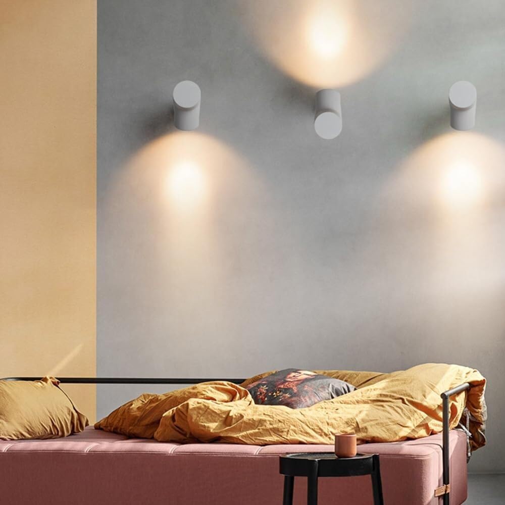 Mini wewnętrzna lampa ścienna nowoczesne proste LED LED LED LED Outdoor Downlight Metal metalowe urządzenie do sypialni studiowanie sali gardła w ganku restauracja