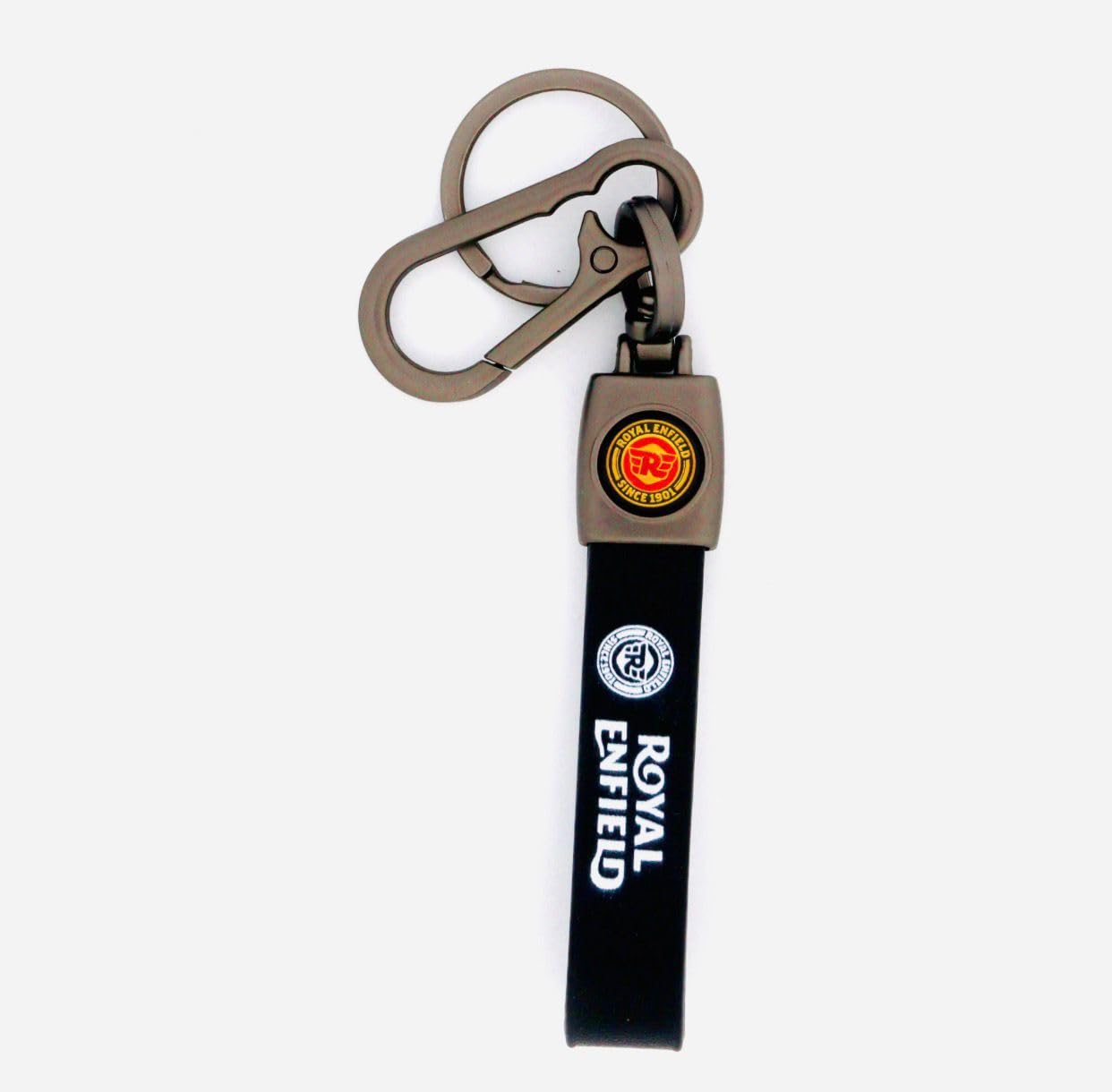 Premium Genuine Leather Bike Keychain | Stylish Motorcycle Key Holder with Metal Hook & Key Ring | Durable Leather Keychain for Men & Women | Universal Bike Key Accessory-image-47