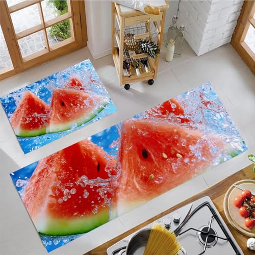 Tapis de cuisine absorbant l'huile et lavable avec dossier sécurité antidérapant - 3
