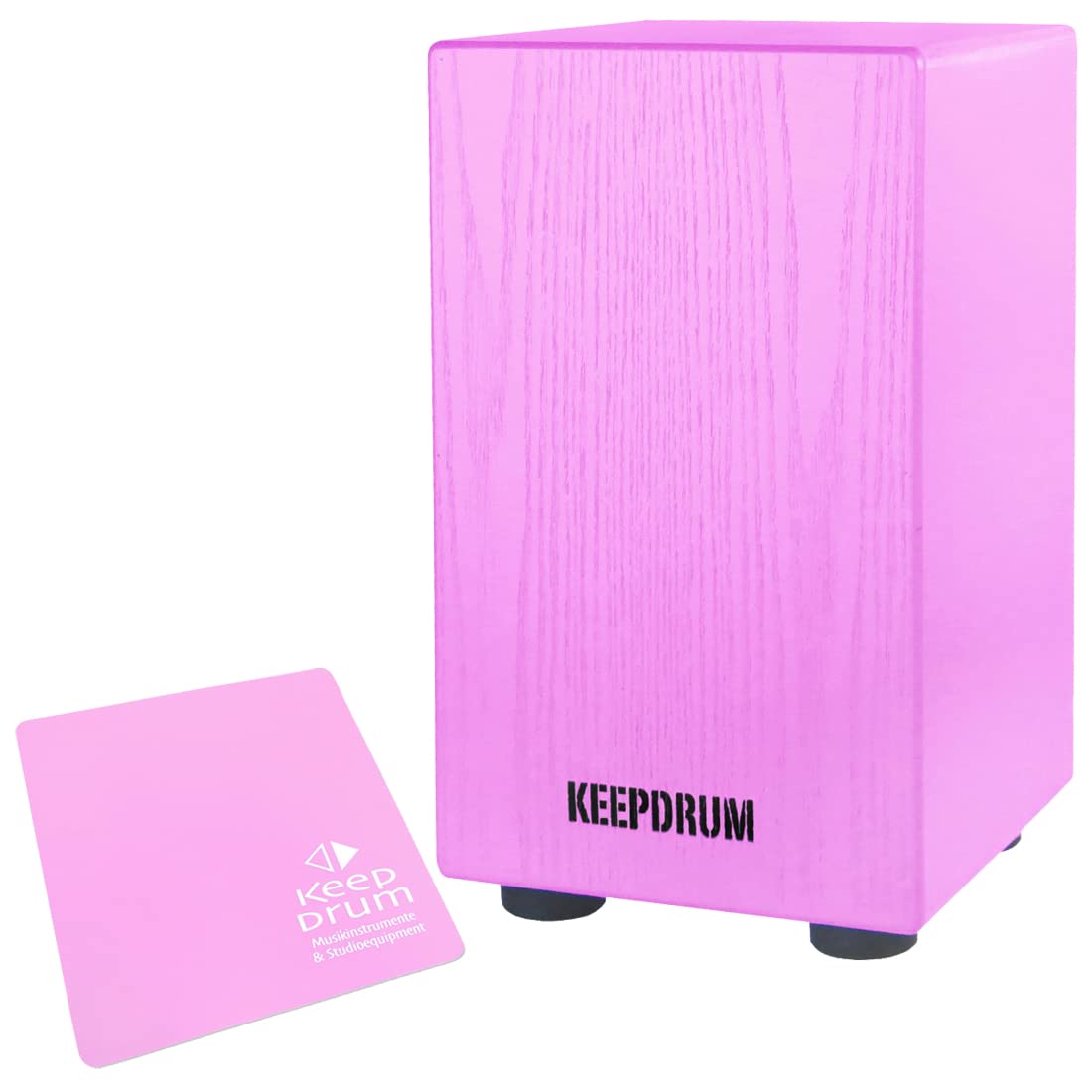 keepdrum DC1M PK Junior Cajon Pink + podkładka do siedzenia różowa