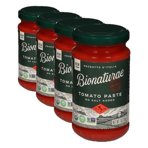 Bionaturae Organic Tomato Paste, 7 Oz (Pack of 4) image 2