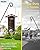 iBorn Bird Feeders for Outdoors, All Metal Mesh Tube, Holding Bird Seed for Outside Feeders,18cm Large Roof, Copper, 2.8lb(Seed is not Included)
