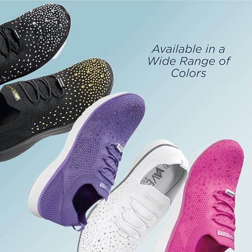 Vevo Active Women's Steffi Rhinestone Embellished Slip-On Sneaker4