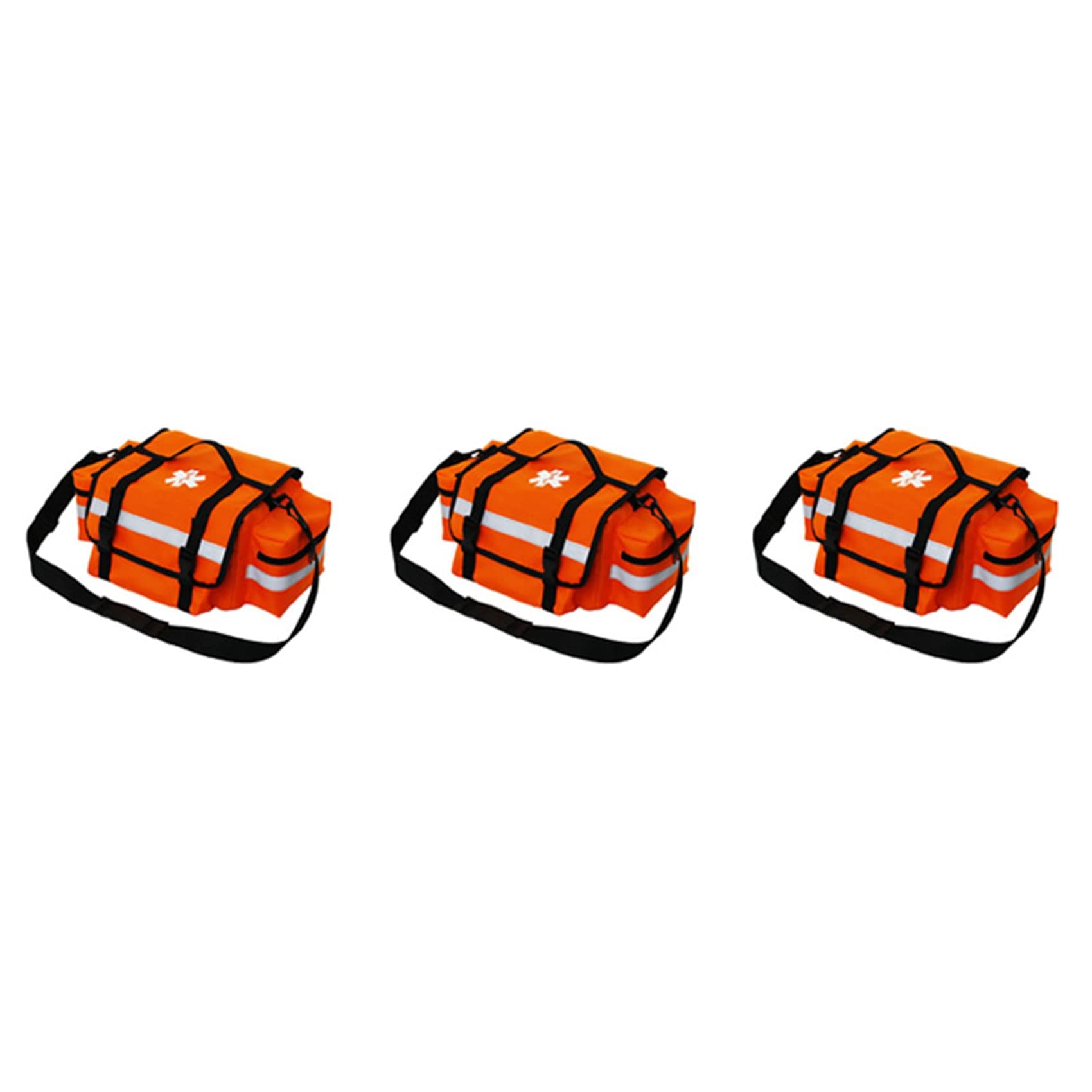 3X Bolsa de Trauma Juego de Primeros Auxilios Kit de Suministros de Emergencia Kit de Primeros Auxilios para Medicamentos Camping Al Aire Libre Supervivencia Práctico