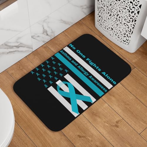 America Flag Asthma Awareness Rug