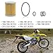 Oil Filter Kit Compatible with Suzuki Quadrunner 160 230 250 300 Quadsport 230 Quadsport Z250 King Quad 250 300 Ozark 250