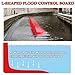 Thickened Flood Barriers for Home Exterior, L Shaped Outdoor Removable Panels for Flood Protection, ABS Water Prevention Board for Gates Doors Warehouses Basements Subway Stations(1 PCS)