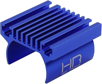 Hot Racing TRXM180H06 Blue Fin 180 بالوعة حرارة المحرك TRX4-M