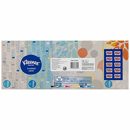 Kleenex Facial Tissue, 10 Pack - 230 Tissues in each box - Thumbnail 2