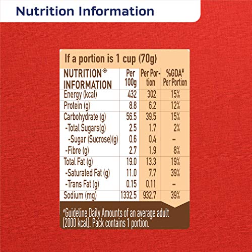 Nestle; MAGGI Cuppa Noodles Chilli Chow & 70g Cup