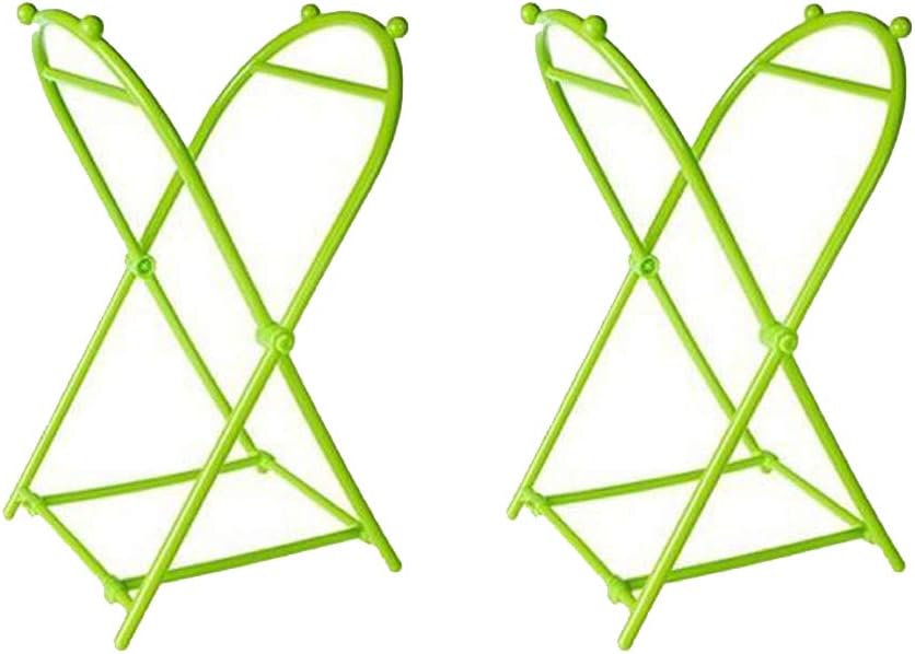 CROING (2 pcs Folding Trash Bag Holder, Folding Trash Bag Stand, Portable Trash Bag Stand, Trash Bag Holder for Camping
