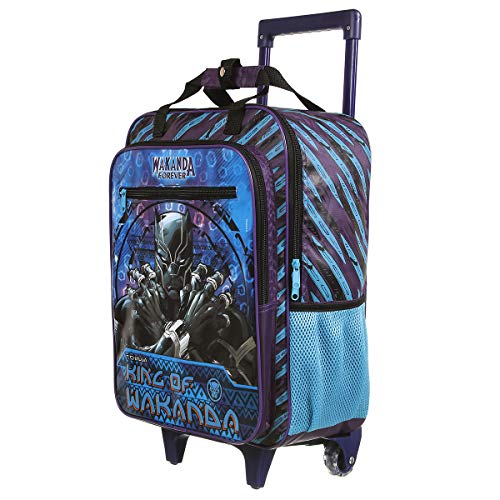 Mala Escolar G com rodinhas, Pantera Negra, DMW Bags, 11640, Colorida