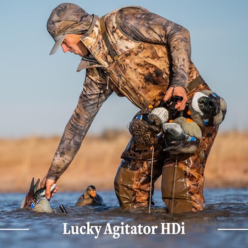 Lucky Duck Water Motion Duck Hunting Decoys, Lucky Agitator HDI Drake - Thumbnail 5