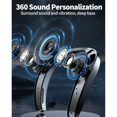 Image of Smalody Wireless Neckband TV Speaker Portable Bluetooth Stereo Surround