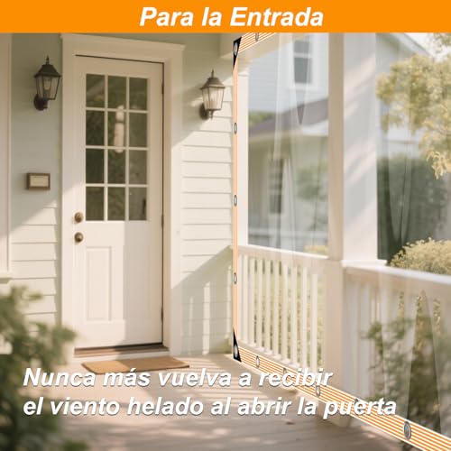 Lona con ojales impermeable y transparente de PVC BeGrit para invernadero exterior 7