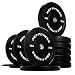 Rep Bumper Plates for Strength and Conditioning Workouts and Weightlifting 370 lb Set