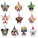Hooqict Dog Birthday Banner Puppy Themed Party Decorations for Backdrop Dog Party Banner Happy Birthday Garland Sign for Boys Girls Kids 1st 2nd 3rd - Image 5