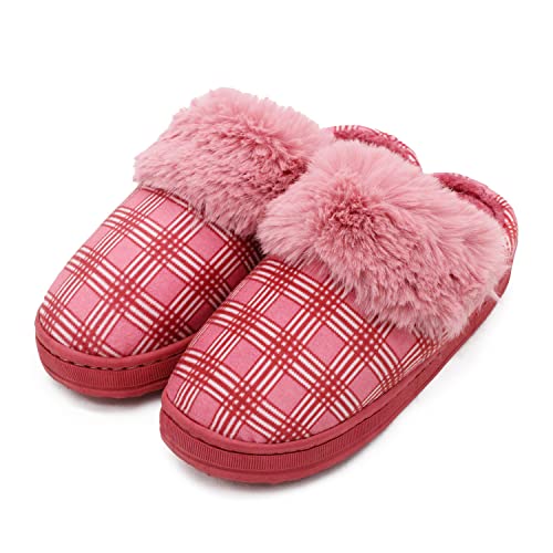Image of VRITRAZ Women's Comfort Slip On Closed Toe Warm Winter with Cute Design print House Clog Indoor Slipper