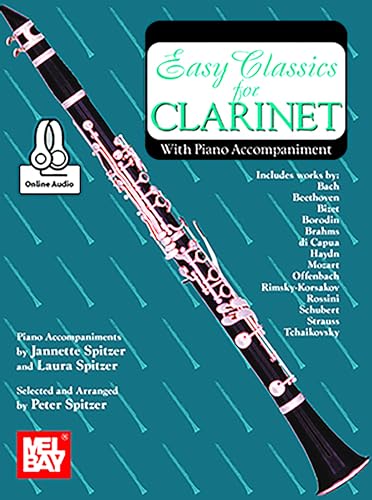 Easy Classics for Clarinet - With Piano Accompaniment
