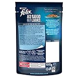 Felix As Good As It Looks Cat Pouches Tuna In Jelly 100g (20 Pouches) - Image 2