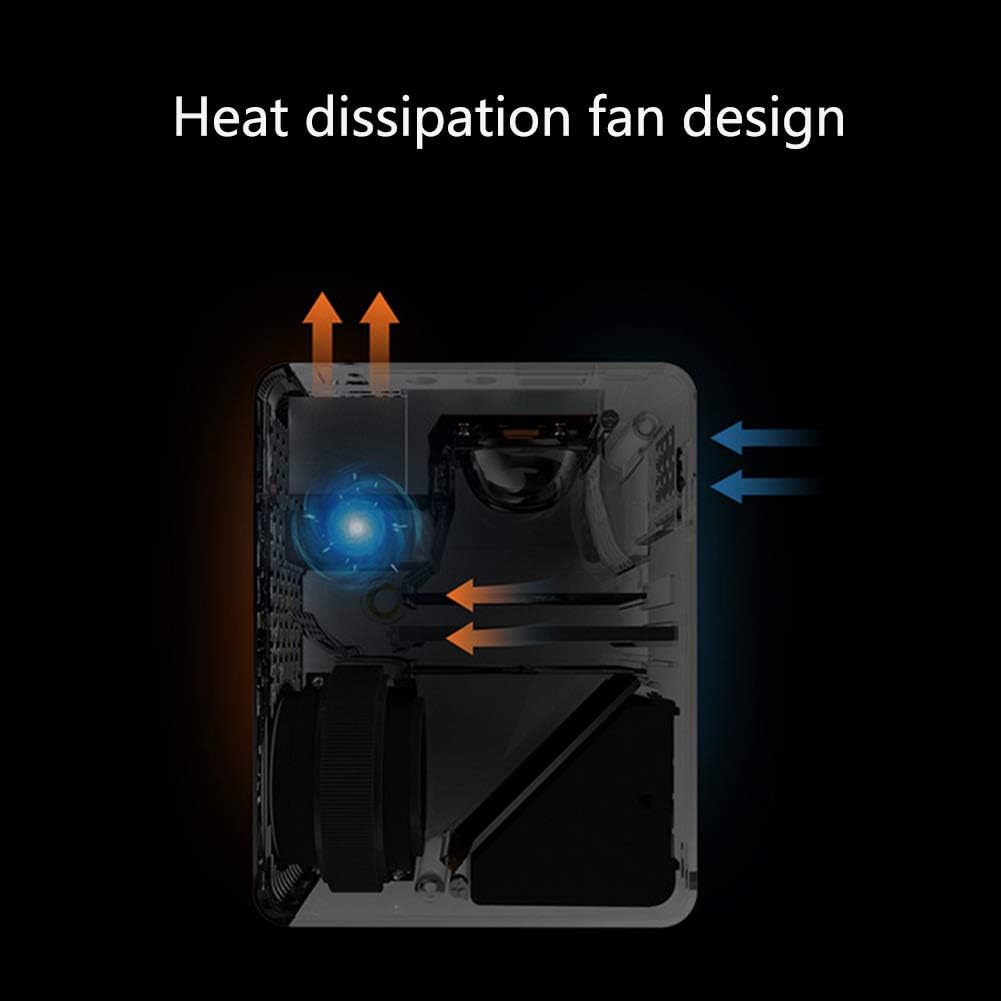 T200 Projector heat dissipation fan design diagram