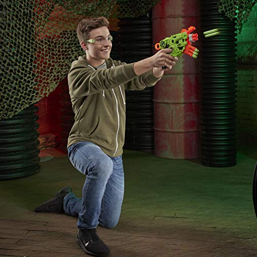 NERF Lança Dardos Zombie Alternator - E6188 - Hasbro, verde