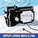 24-Volt Pool Valve Actuator, TPE24VA 24-Volt Valve Actuator Control Replacement Compatible with All 24VAC Control Systems, Suitable for Pools, Solar Heating Systems, Spas and More