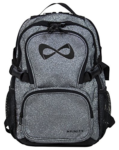 Nfinity Sparkle Petite Backpack, Grey/Black