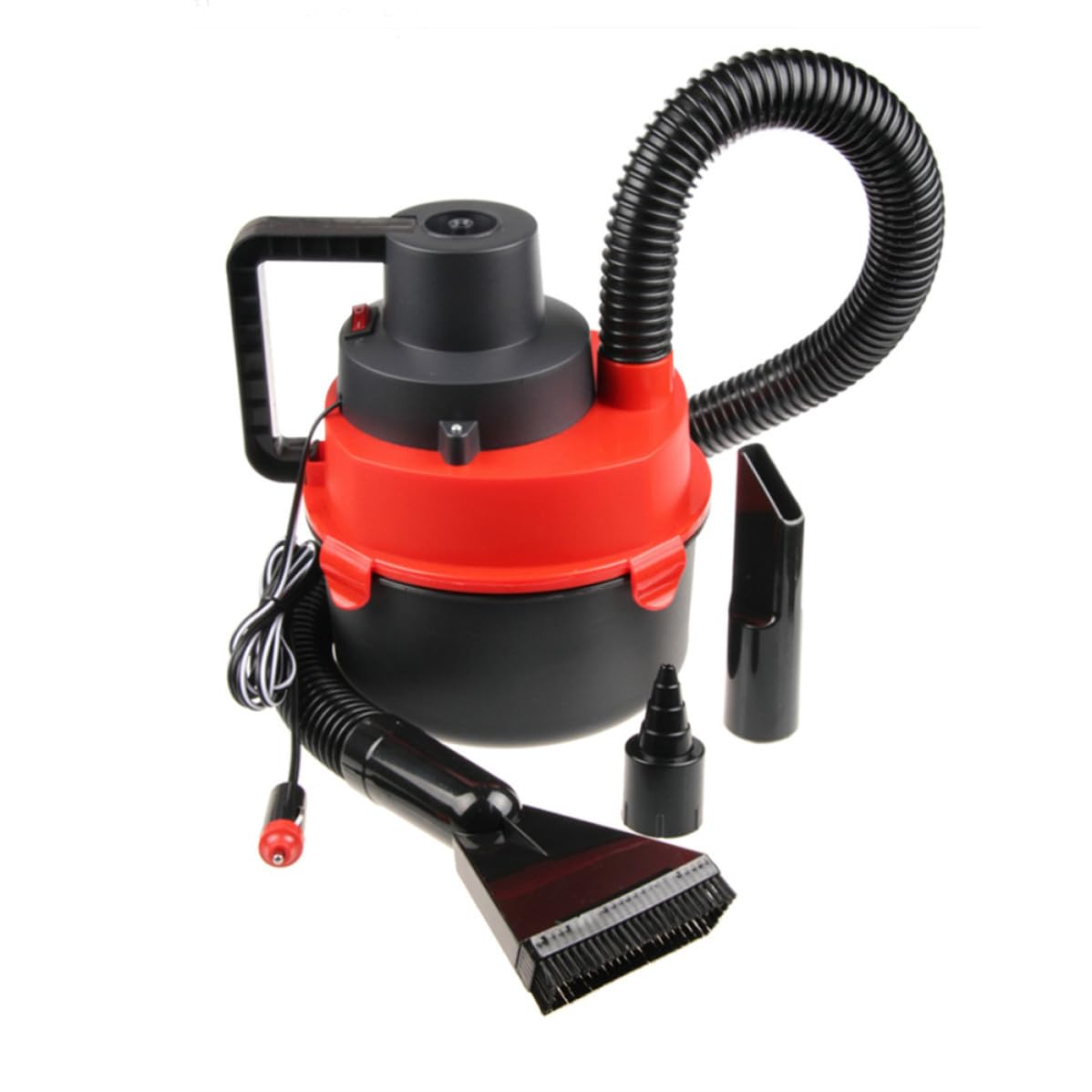 Abaodam Aspirapolvere Portatile per Auto 12v a Mano, Asciutto e Bagnato, Potente Aspirazione, Materiale Abs Pp, per Veicoli e Pulizia Interna