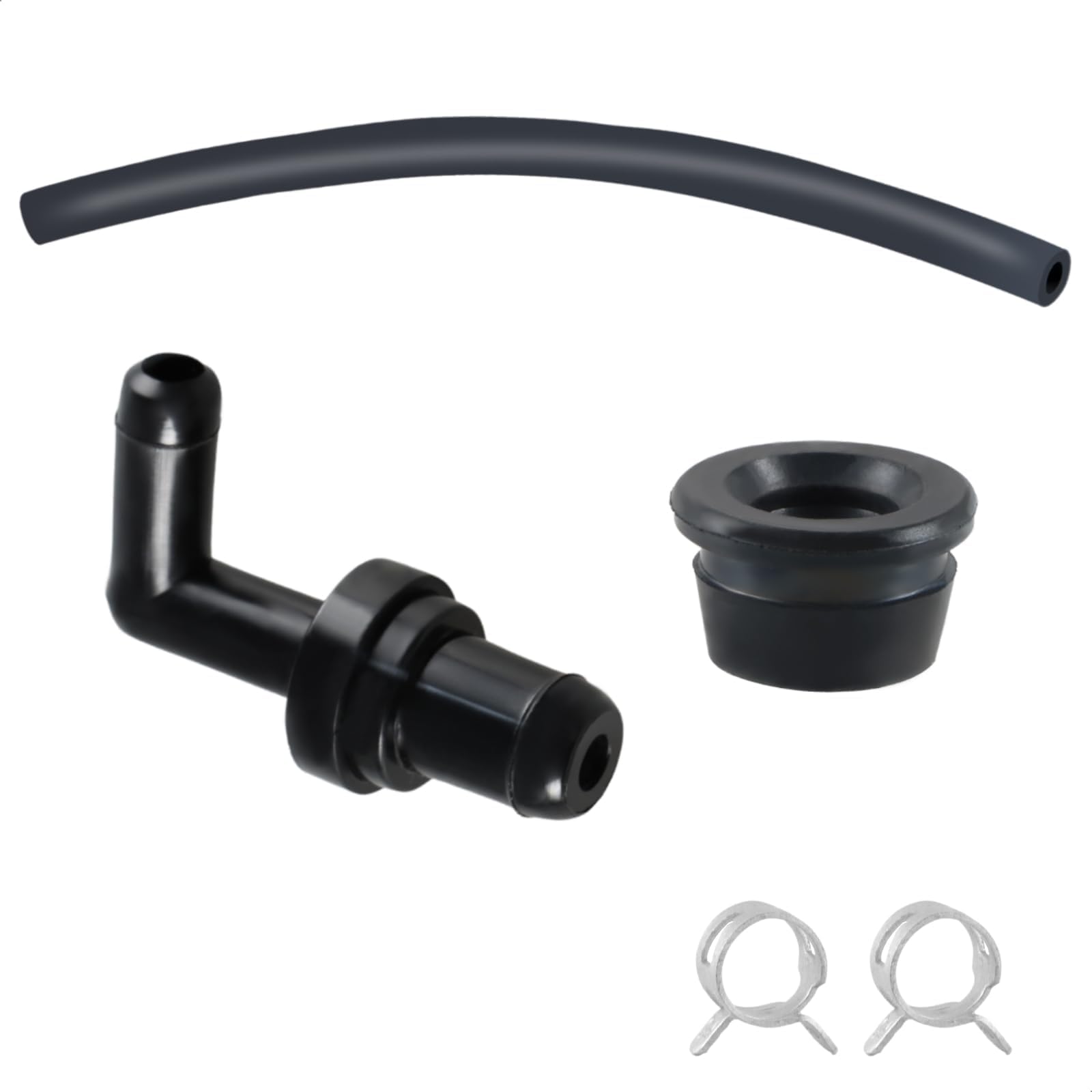 Amazon.com: KPALAG PCV Valve 90° & Grommet & Hose Kit Compatible