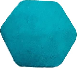 TOYANDONA Infant Play Mat Girls Tent Carpet Tent Rug Kids Playhouse Carpet Toddler Play Mat Girls Tent Mat Game Pad Blue Fence Mat Plush Baby Kids Play Mat Hexagon Carpet Hexagon Tent Mat