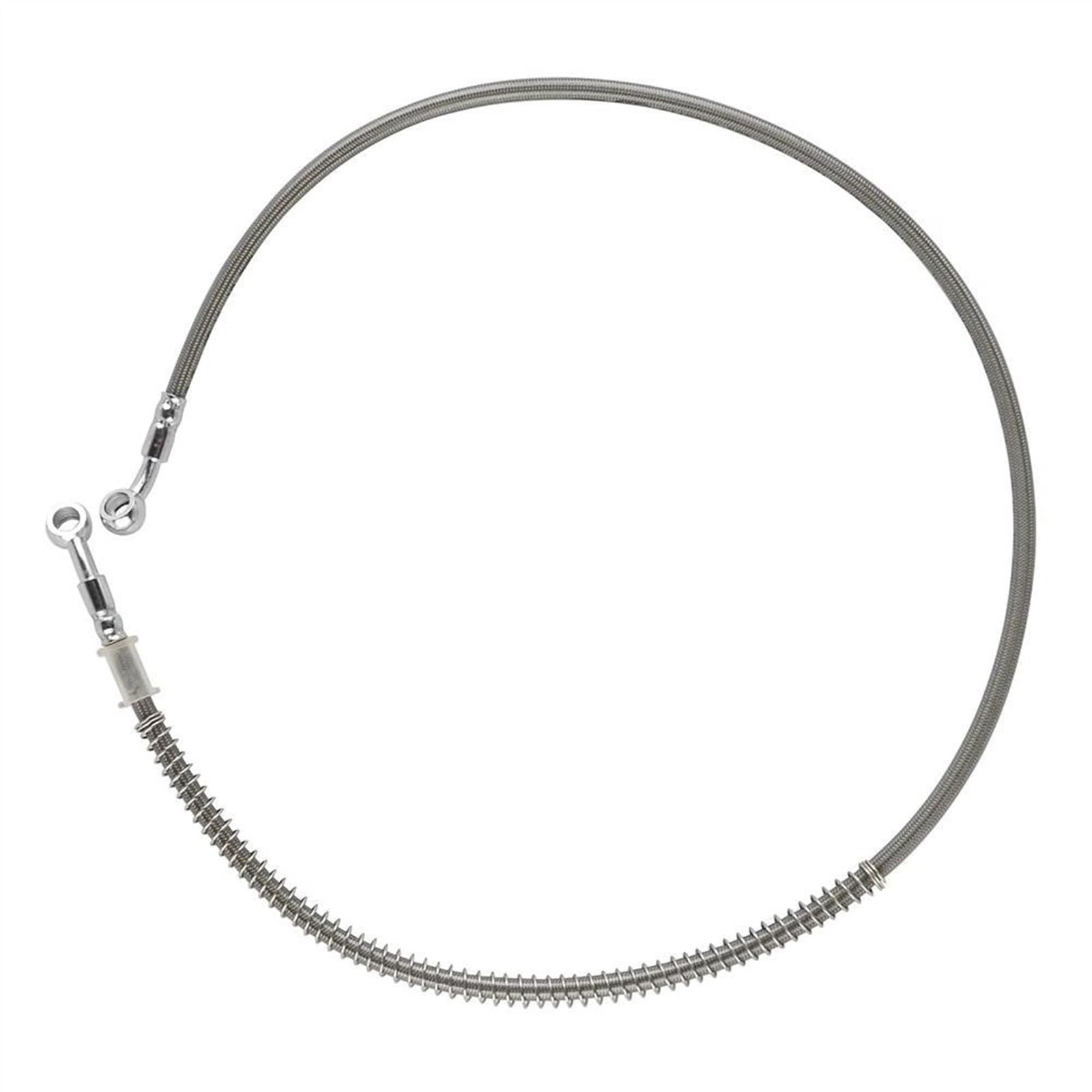 Ksxzw Silver Motorbike Part Motorcycle Hydraulic Brake Oil Hose 95Cm Motorbike Accessories