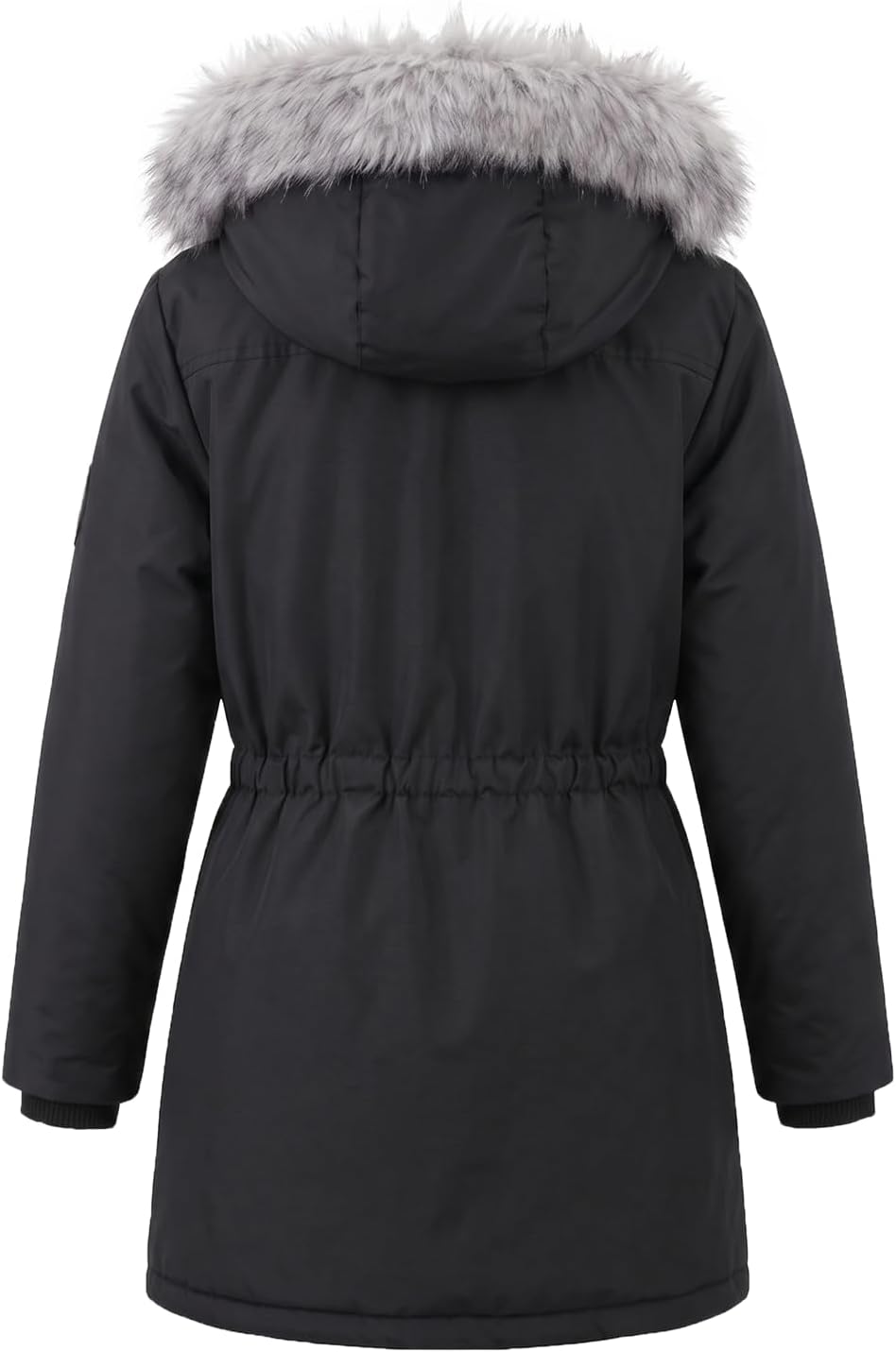 SOLOCOTE Girls Winter Jacket Fleece Lined Water-Resistant Warm Coat