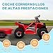 Imagen de HOMCOM Quad Eléctrico para Niños con Remolque a Batería 6V