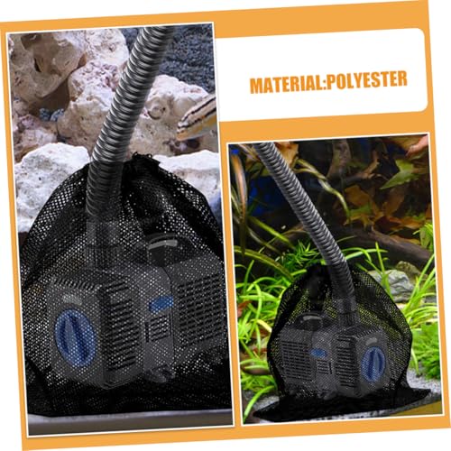 2 bolsas de malla para bomba piscina y acuario UKCOCO miniatura 7