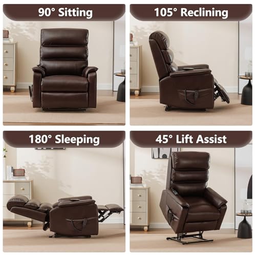 Sillón reclinable eléctrico con masaje y calor miniatura 4
