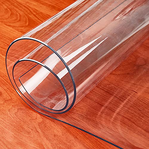 Nappe en pvc transparent epais protège table résistant - 2