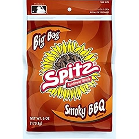 Spitz Smoky BBQ Sunflower Seeds, 6 - Ounce (Pack of 9) Cover
