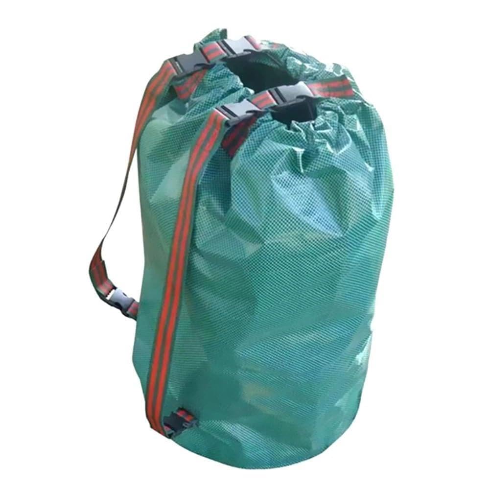 Bolsa para residuos de jardín, bolsas gran capacidad, reutilizable, impermeable, LeafSack, contenedor basura para malas hierbas Bolsa para hojas