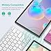 SPARIN Bluetooth Keyboard for Samsung Galaxy Tab A11 Plus/A9 Plus/S11/S10 FE/S10+/S6 Lite, Wireless Keyboard for Android, Windows,Samsung Tablet, PC, Phone-Ergonomic, Lightweight, Ultra-Slim-Grey
