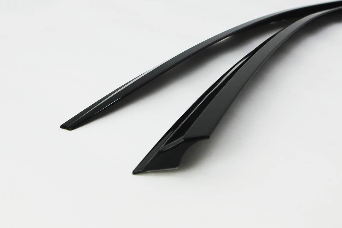 AUTOCLOVER Smoke Tinted Side Window Wind Deflectors Visors Rain Guards 4pcs for KIA Optima 2011~2015