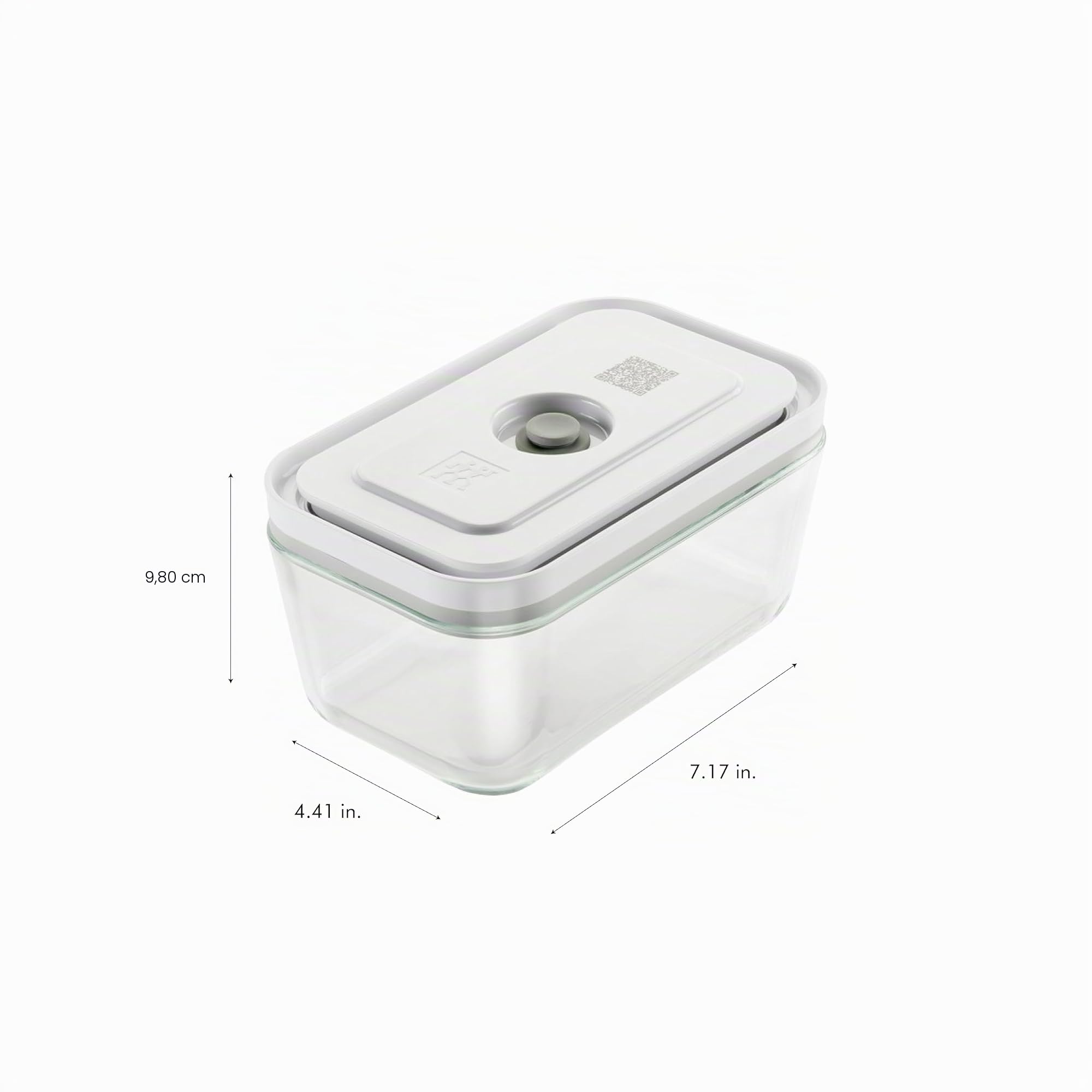 ZWILLING Fresh & Save - Contenitore per alimenti in vetro, 3 pezzi, dimensioni assortite