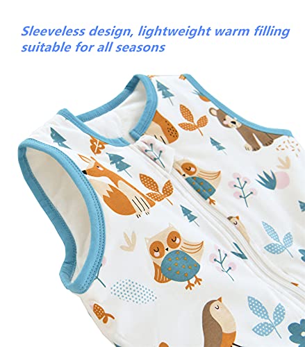 Chilsuessy Baby Schlafsack mit Füße 2.5 Tog Ganzjahres Schlafsack Baby Schlafsäcke Babyschlafsack mit Beinen für Säugling Kinder… – Ansicht 2
