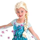 Disney Frozen Silver Snowflakes Elsa Wig Exclusive Dress Up Toy