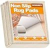 Songrey Non-Slip Rug Pad 5×7 FT, Extra Thick Carpet Pads for Hard Surfaces, Prevents Sliding and Secures Rugs, Provides Floor Protection with Comfort Cushioning