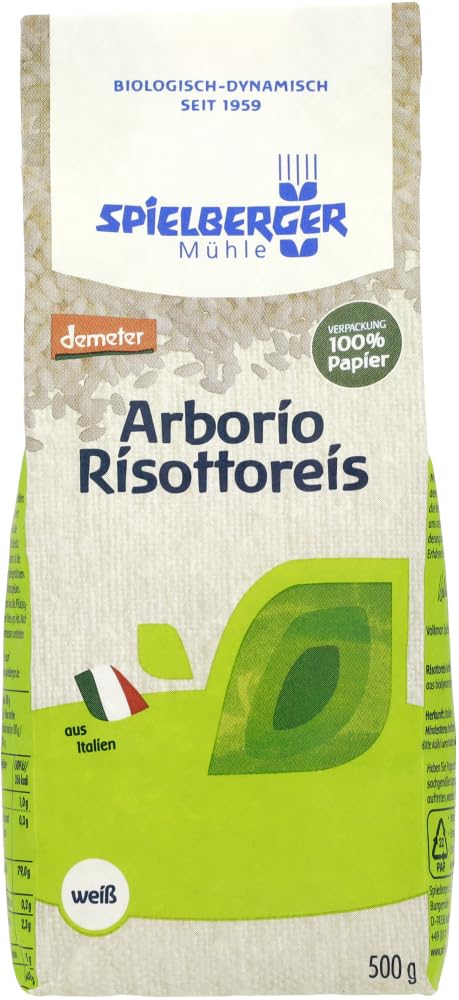 Risottoreis Arborio, weiß, demeter 12 x 500 g