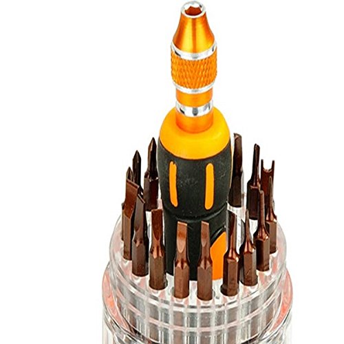 PhilMat Jakemy jm-8117 37 en conjunto destornillador herramientas de reparaciÃu00b3n de hardware magnÃu00a9tica intercambiables 1 multifuncionales