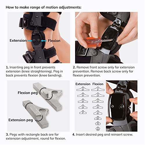 Braceability Osteoarthritis Unloader Knee Brace - Best Tricompartmental Oa Support For Bone On Bone Arthritis Pain, Medial Or Lateral Compartment Valgus Unloading, Arthritic Cartilage Repair (Right) #TOP4
