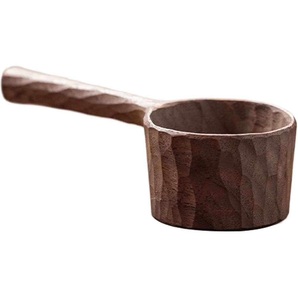 Cuchara de madera para sales de baño y café ideal para frascos de cocina orgánicos